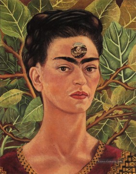 Denken an Tod Feminismus Frida Kahlo Ölgemälde